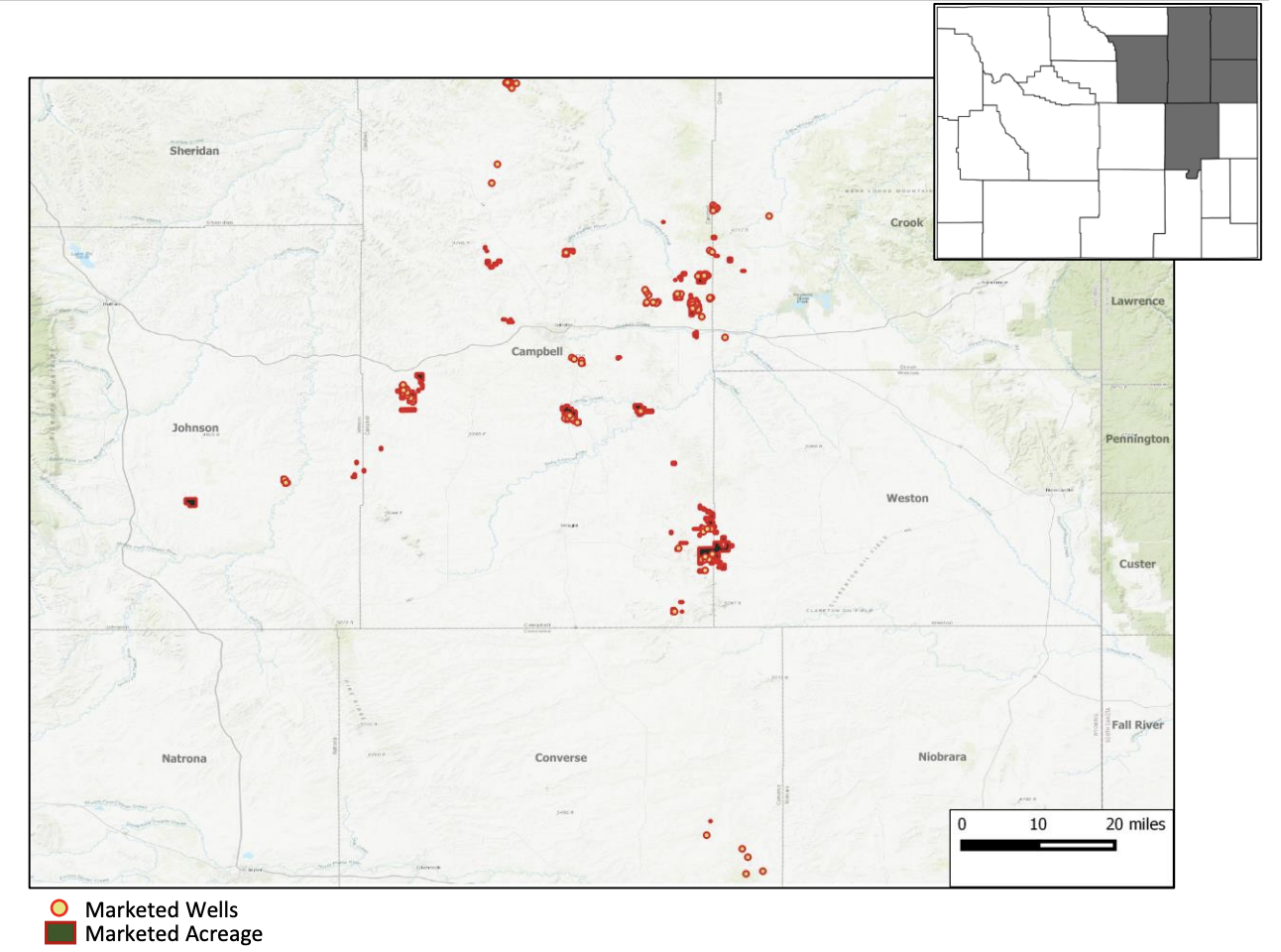 Marketed: Powder River Basin Operated Asset Package