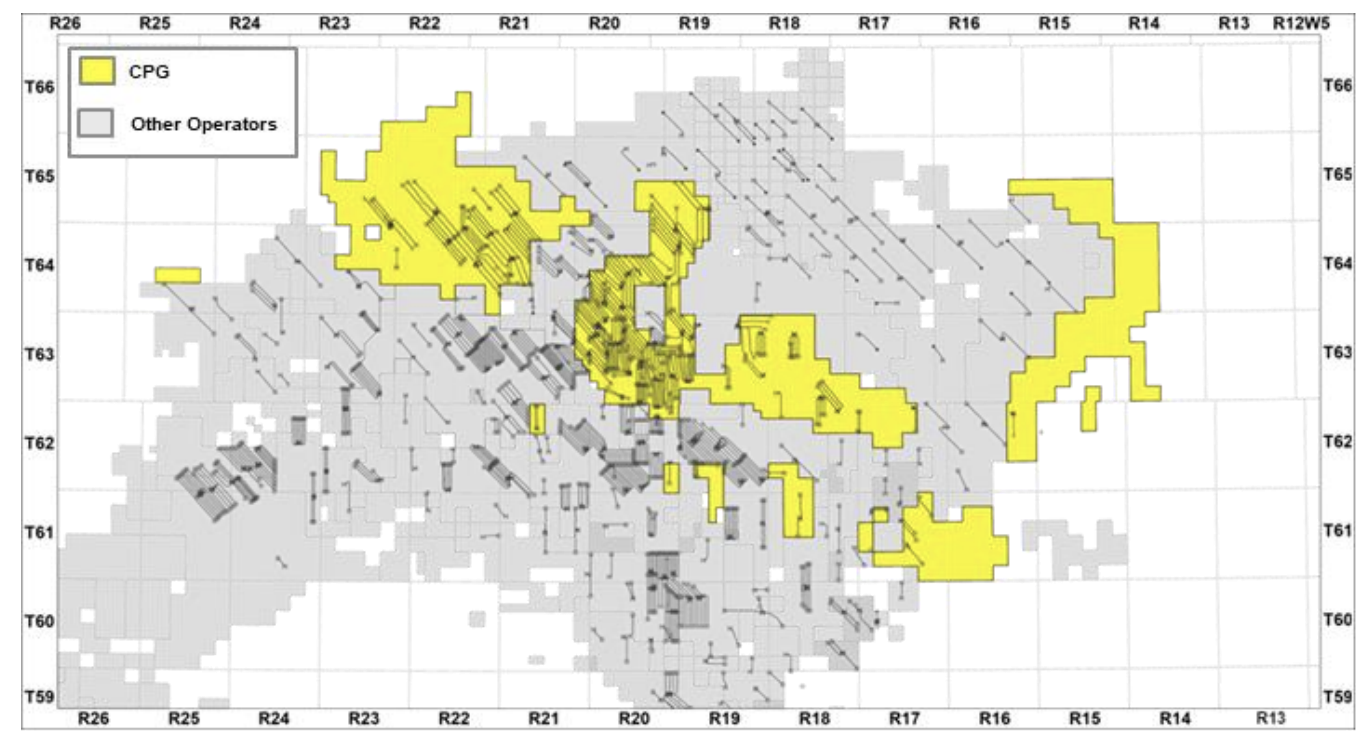 Crescent Point Energy Kaybob Duvernay Acquisition Map