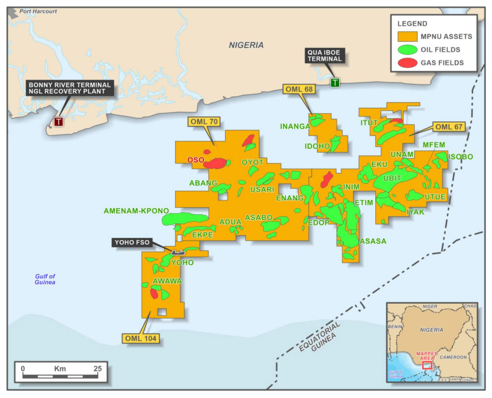 Seplat Energy Exxon Mobil Acquisition Map