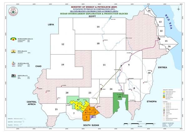 Sudan blocks, Wildcat Petroleum