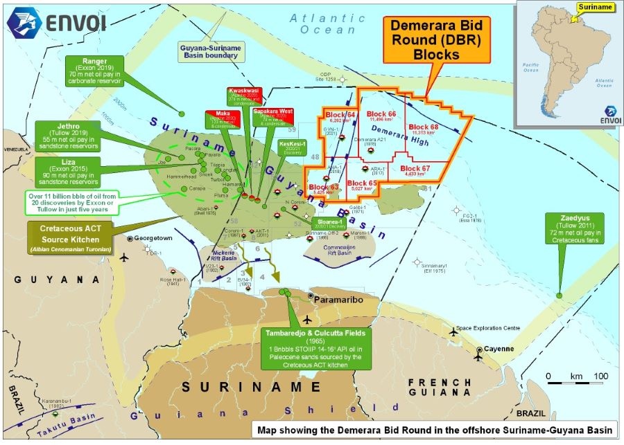 Suriname bid round