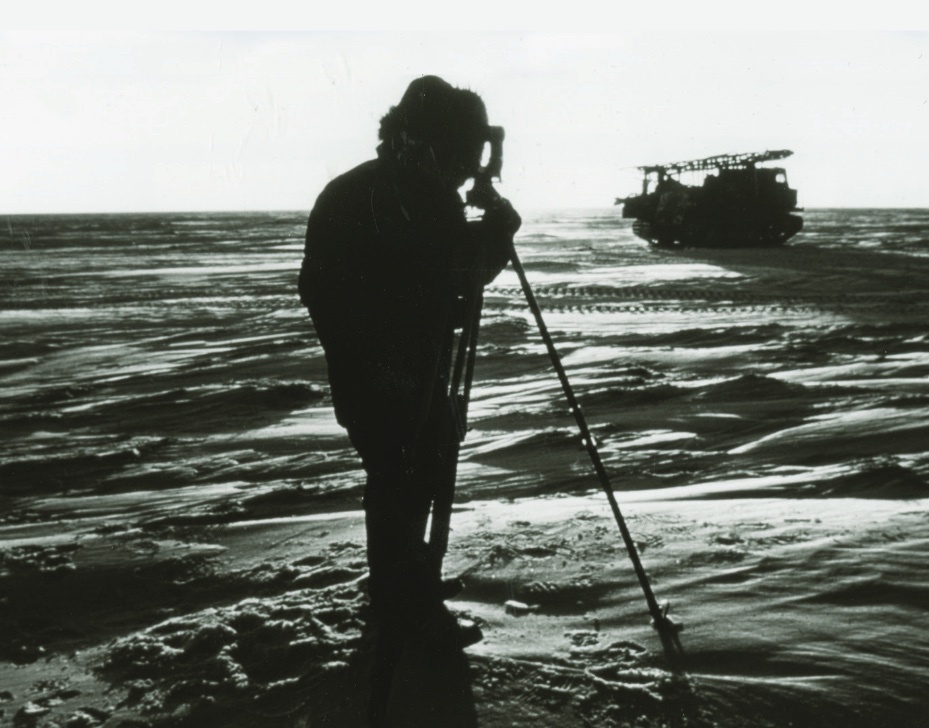 Surveyor on the North Slope