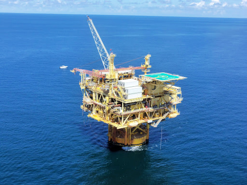 W&T’s Matterhorn tension-leg platform is located in Mississippi Canyon 243. (Source: W&T Offshore Inc.)