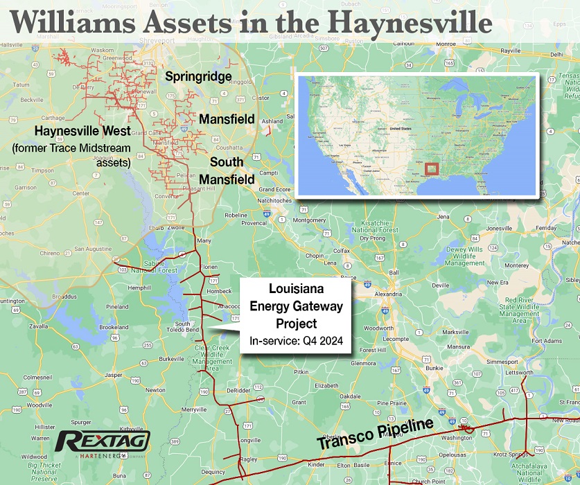 Williams Hopes Gas Pipeline Project Gives LEG Up in Transition