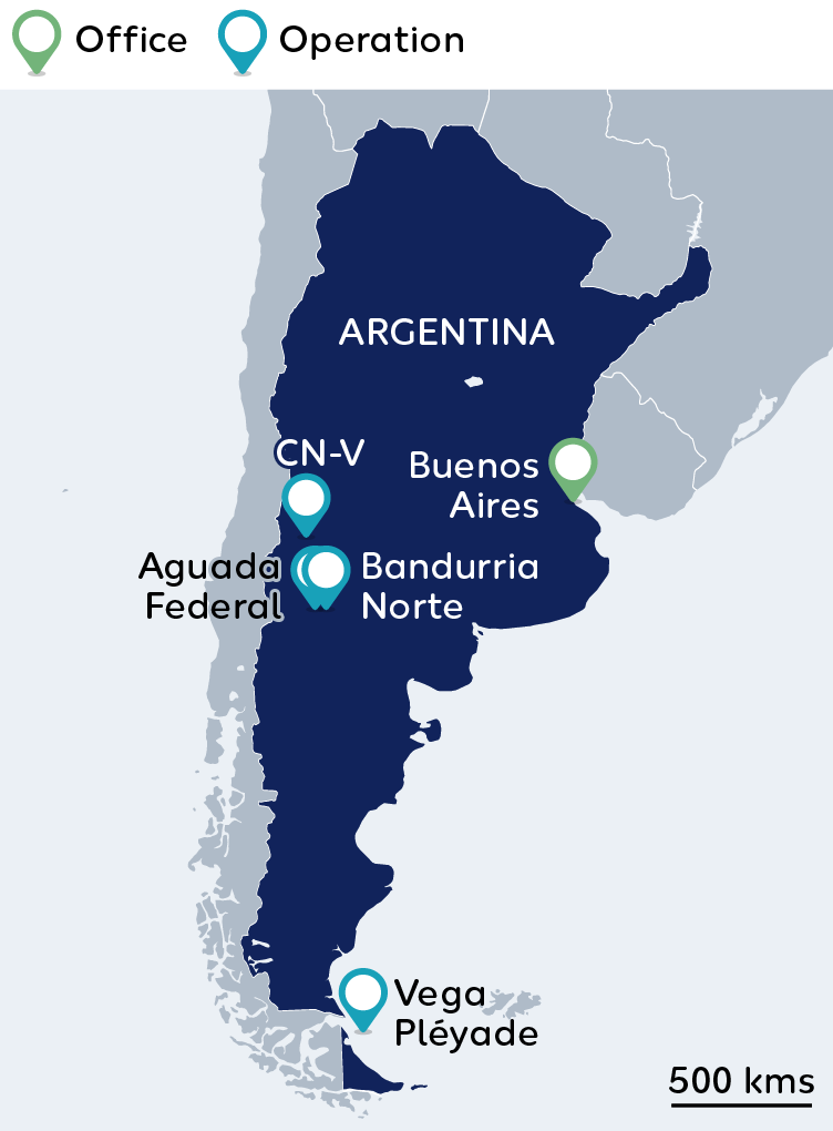 Wintershall Dea Argentina Operation Map (Source: Wintershall Dea)