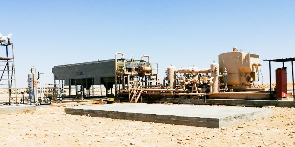 APA Corp. Egyptian gas-moving compressors