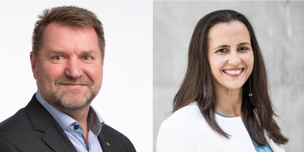 Geir Tungesvik, Equinor’s senior vice president for projects, and Veronica Coelho, Equinor’s country manager in Brazil.