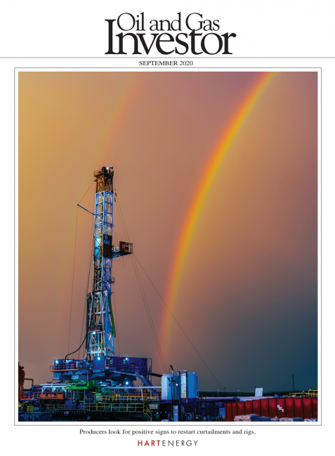 Oil and Gas Investor Magazine - September 2020 Cover