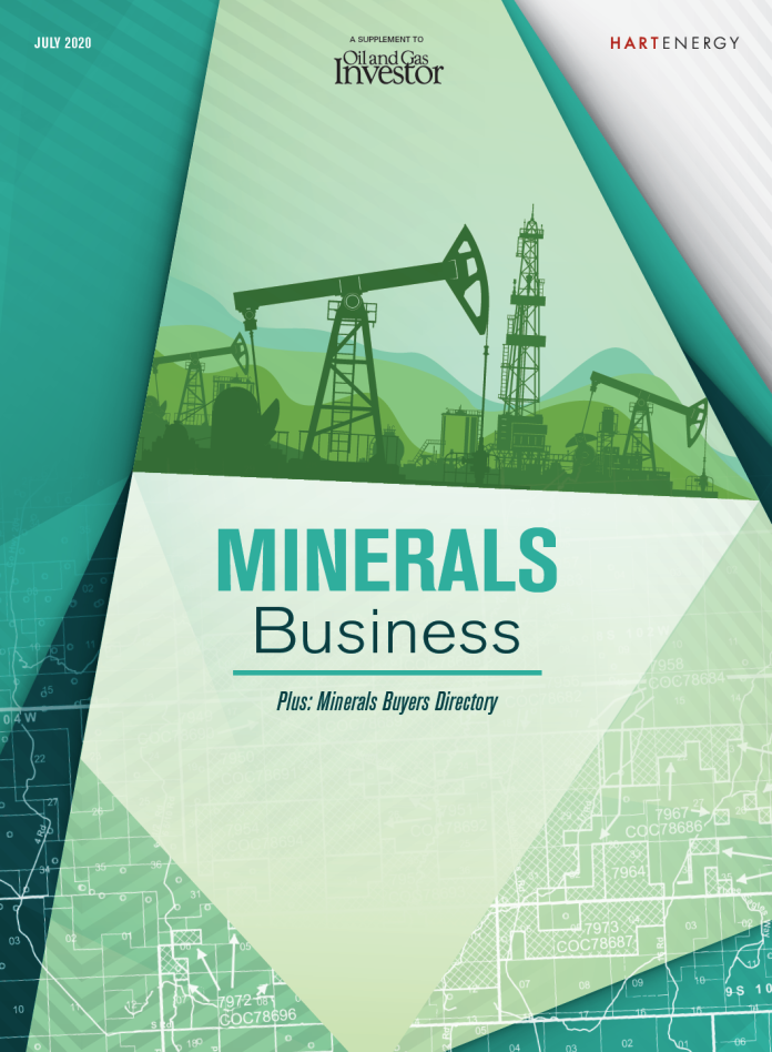 Minerals Business Supplement
