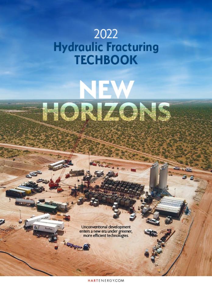 Hart Energy 2022 Hydraulic Fracturing Techbook cover image