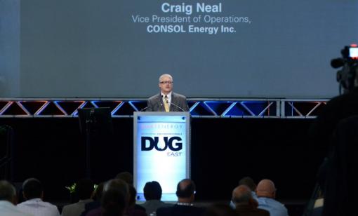 Craig Neal, Consol Energy, DUG East, Marcellus, Utica, shale, Hart Energy, conference