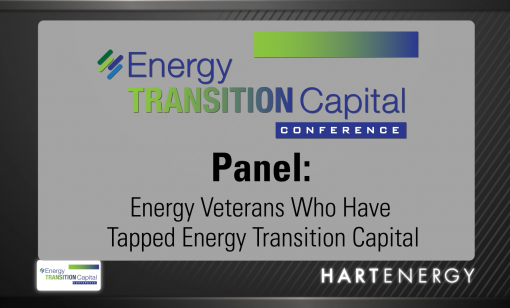 Energy Transition Capital Conference: Energy Veterans Who Have Tapped Energy Transition Capital