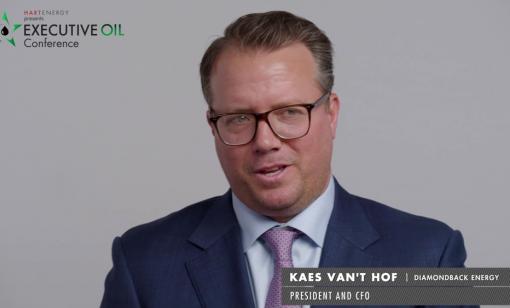 Kaes Vant Hof Diamondback Energy CFO