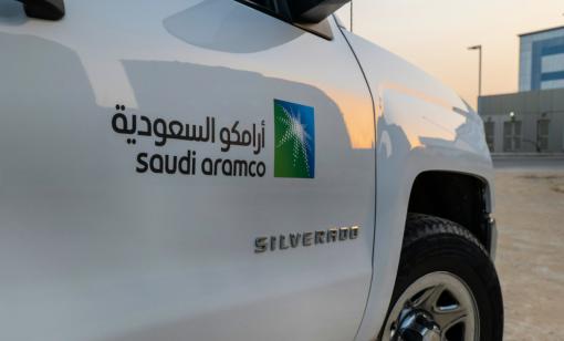 Saudi Aramco truck
