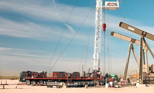 Axis Energy Deploys Fully Electric Well Service Rig