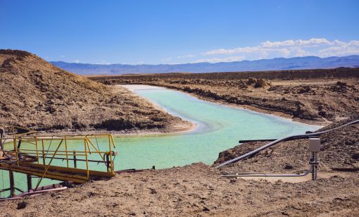 brine pools for lithium mining