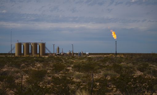 natgas flaring in the Permian