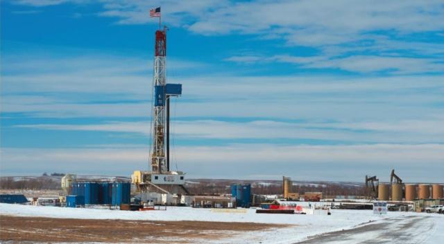 Bakken, shale, Unit Corp., rig, Boss Rig 404, Williams County, North Dakota, Whiting Petroleum, Kodiak Oil & Gas