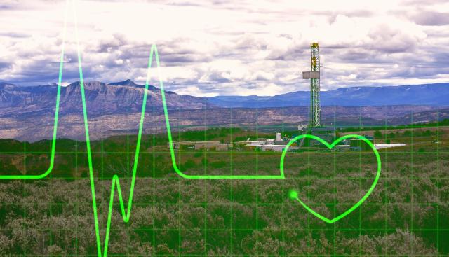 vital signs, D J Basin, heart, beating, Niobrara, shale, Weld County, Colorado, fracking
