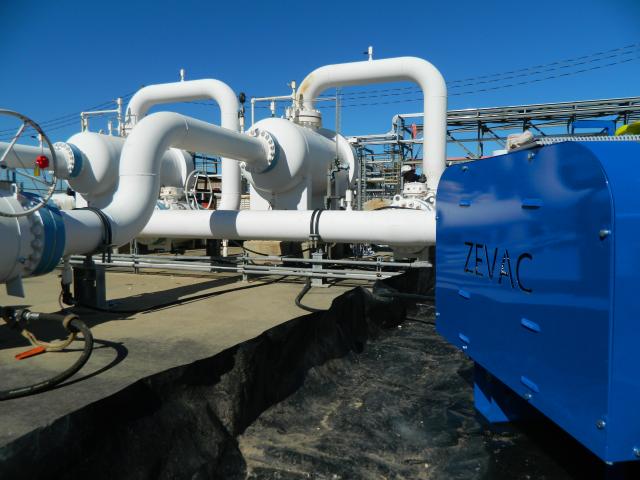 Dominion Energy is using innovative technologies like Zero Emissions Vacuum and Compression (ZEVAC) to keep more methane in the system and out of the atmosphere.