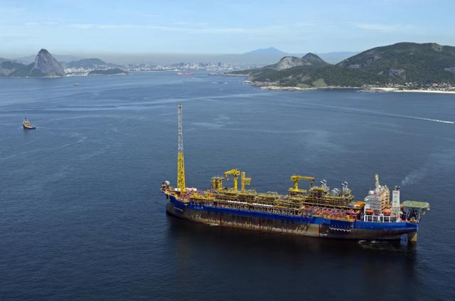 FPSOs, similar to this vessel offshore Brazil, will soon begin drilling operations offshore Guyana. (Source: SBM Offshore)