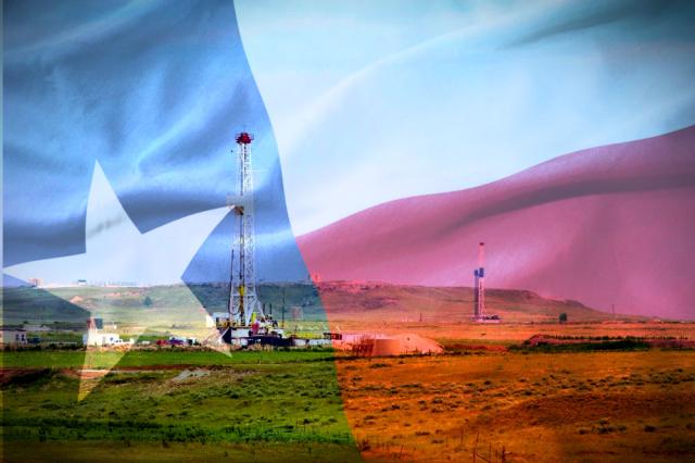 Drilling activity takes place in the Texas Panhandle. (Source: Jim Parkin/Shutterstock.com)
