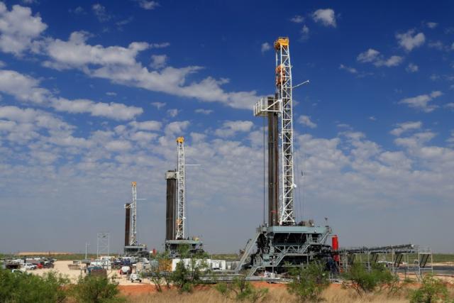 Oil rigs in the Permian Basin. (Source: GB Hart/Shutterstock.com)