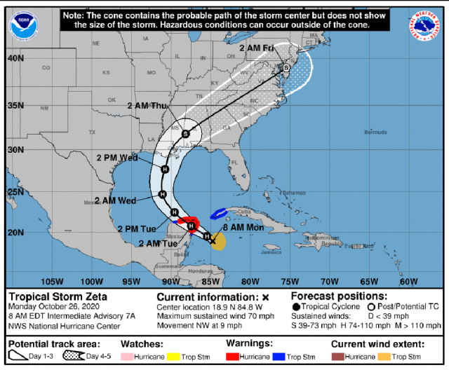 Oil Producers Begin Evacuating Gulf of Mexico Platforms Ahead of Tropical Storm Zeta