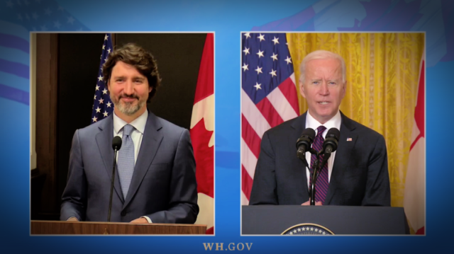 Biden, Trudeau Move Past KXL Dispute with Climate Change Pledge