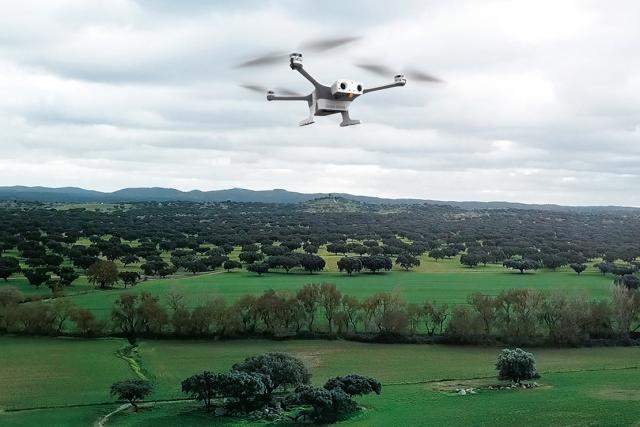 Drones and AI may become a significant game changer in ensuring compliance with environmental and safety regulations. (Source: Percepto Ltd.)