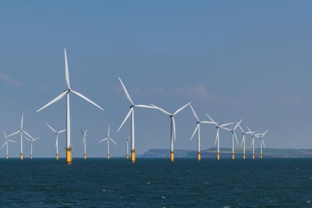 offshore wind farm in the North Sea