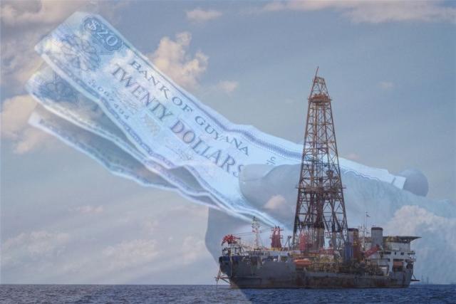 recoverable oil blocks offshore Guyana