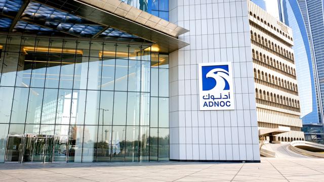 Image of ADNOC headquarters in Abu Dhabi