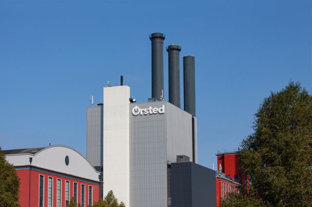 Ørsted renewable power plant factory