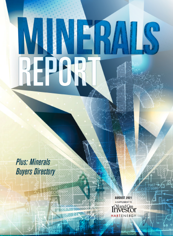 2021 Minerals Report and Buyers Directory