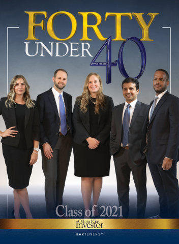 Oil and Gas Investor - Forty Under 40 - 2021