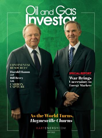 Oil and Gas Investor Magazine - May 2022 cover image