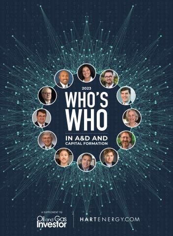 Hart Energy and Oil and Gas Investor cover for Who's Who in A&D and Capital Formation 2023