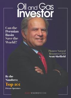Oil and Gas Investor April 2022 cover image