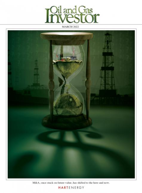 Oil and Gas Investor Magazine - March 2022 cover image