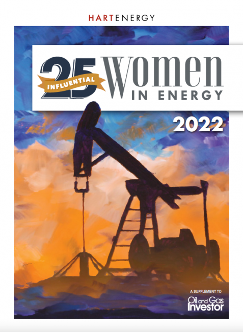 Hart Energy - Influential Women In Energy 2022 Cover Image