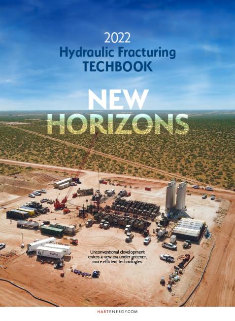 Hart Energy 2022 Hydraulic Fracturing Techbook cover image