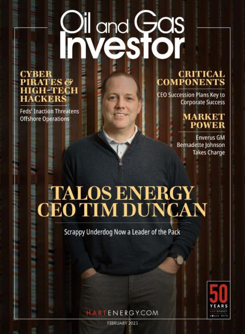 Oil and Gas Investor Magazine - January 2023 ConocoPhillips Cover Image