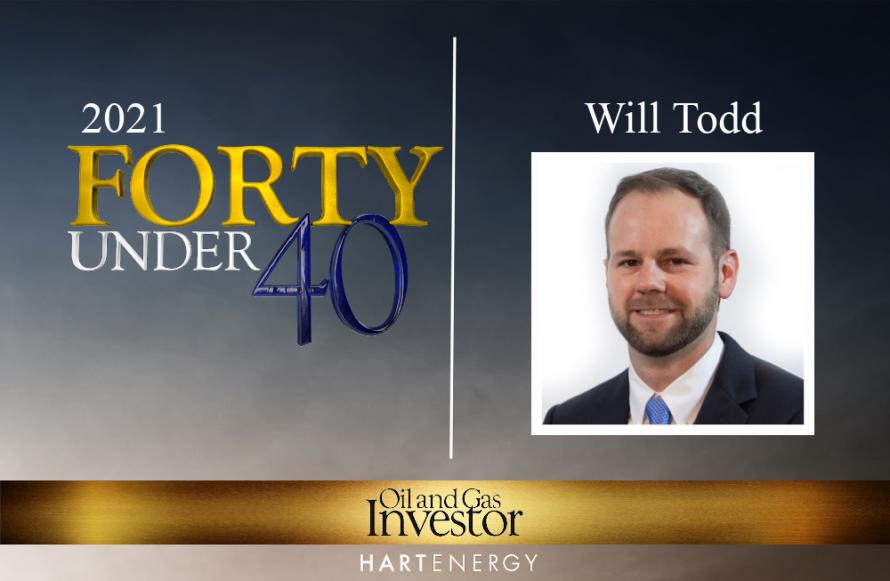 Forty Under 40: Will Todd, Bedrock Energy Partners
