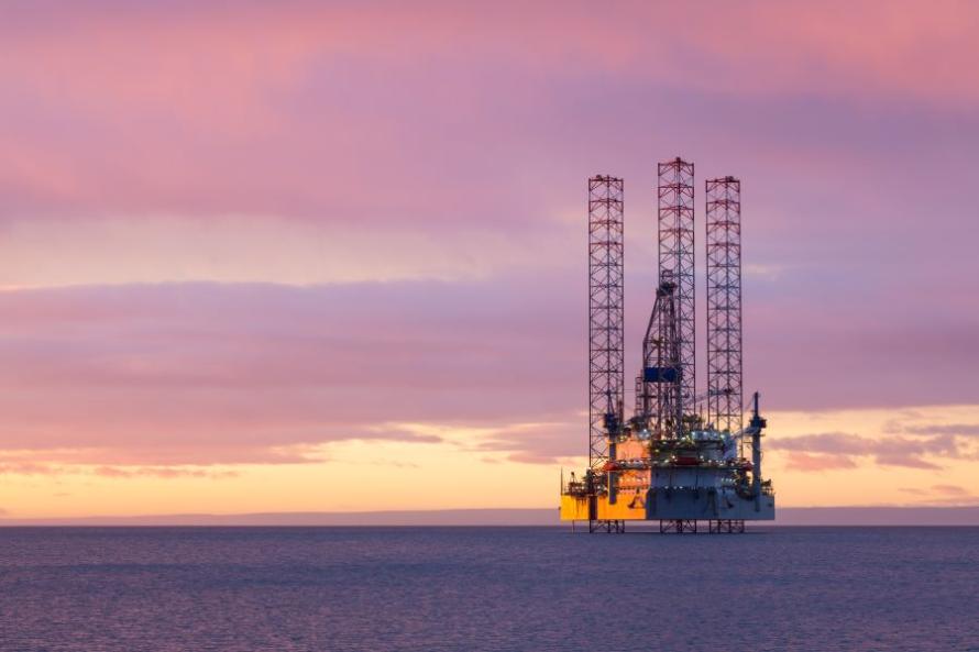 U.S. Gulf of Mexico jackup oil platform