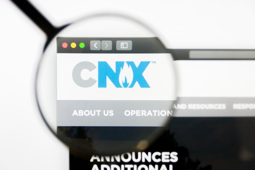 Logo of CNX on website.