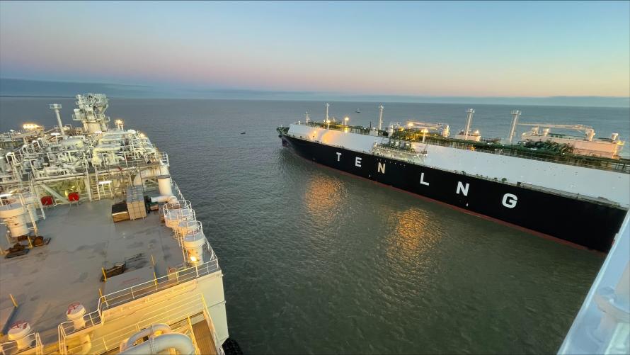 The LNG ship Maria Energy.
