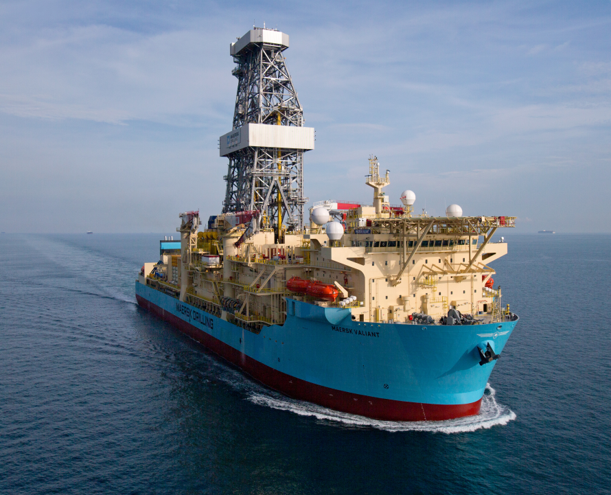 The Maersk Valiant drillship