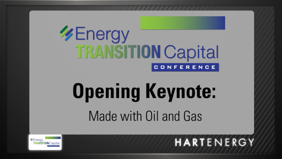Energy Transition Capital Conference: Opening Keynote - Made with Oil and Gas