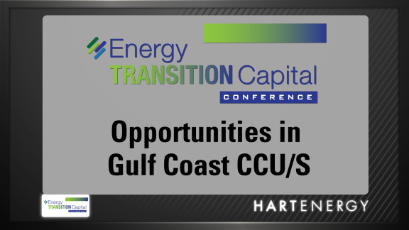 Energy Transition Capital Conference: Opportunities in Gulf Coast CCU/S